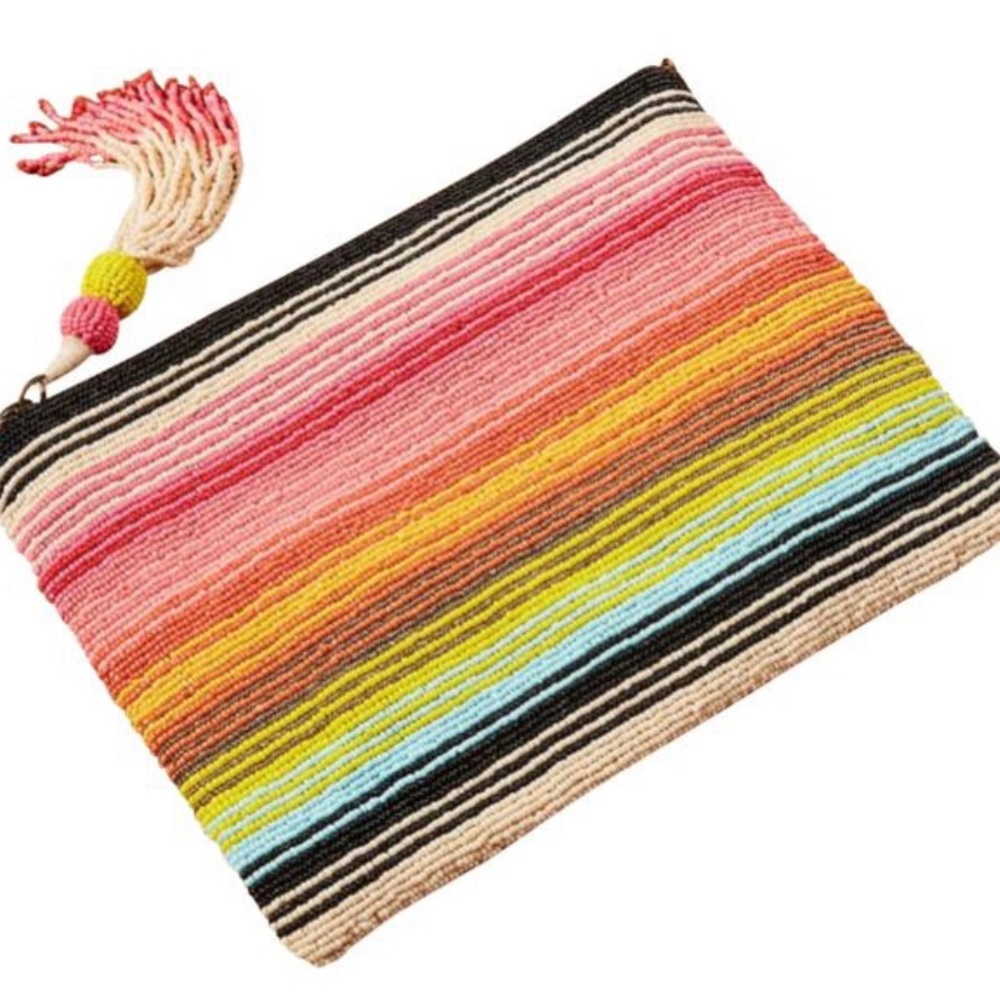 Anthropologie Beaded Clutch (NWT)